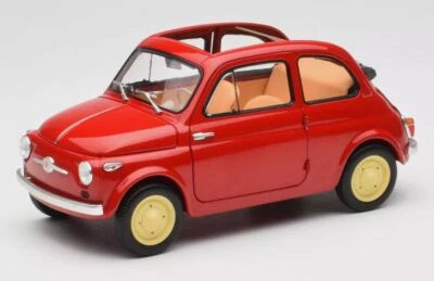 KYOSHO - FIAT Nuova 500 Coral Red - 1/18 - KYO08966R