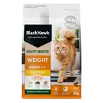 Black Hawk Healthy Benefits Weight Management Chicken Dry Cat Food 4kg