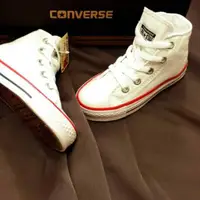 在飛比找蝦皮購物優惠-Converse ALL STAR 兒童高幫白鞋