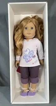 American Girl Create Your Own Doll #33 Light Skin Curly Red Hair Blue Eyes NIB