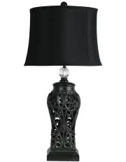 [Oriel Lighting] Dorne Classic table lamp Antique Black