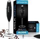 ™ Original Milk Frother with Stand Handheld Foam Maker for Lattes - Mixer Coffee