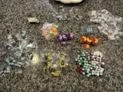 Pokemon ETB Flip Coins Tokens VSTAR Dice Card Sleeves Arceus Eevee 151 Paldea