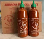 2x 28oz Bottle Huy Fong Sriracha Hot Chili Sauce Large Bottle Priority Ship