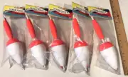 (5) SUPER FLOAT II Fishing Slip Bobbers USA Crappie Panfish Trout Salmon NEW