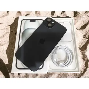 聯翔通訊 黑色 Apple iPhone 15 Plus 128G 台灣保固2024/10/10原廠盒裝※換機優先