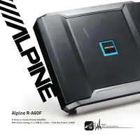 在飛比找樂天市場購物網優惠-M1L ALPINE R-A60F 四聲道 R系列擴大機 專