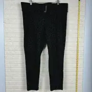 NEW Torrid Leopard Print Pixie Stretch Slim Fix Tech Leggings Pants 2 (40x26.5)