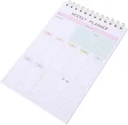 Ipetboom Weekly Planner Notepad Daily Task Tracker Undated A5 Size Compact Lightweight
