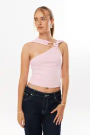 [Supré] Supré - Super Smooth Britney Halter Top - Rosette pink XL ROSETTE PINK