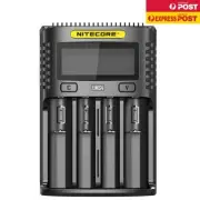 Nitecore UMS4 USB Four-Slot Superb Fast Charger for AA , AAA Batteries