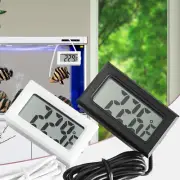Digital LCD Thermometer Aquarium Refrigerator Marine On Probe Celsius/Fahrenheit