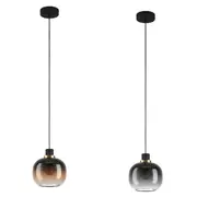 Oilella Pendant Light Black/Brown, Black/Grey