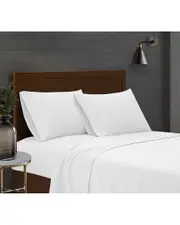 London Fog Garment Wash Solid Sheet Set