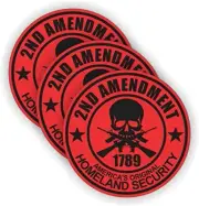 2nd Amendment Hard Hat – Decal