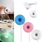Portable Mini Donuts USB Humidifier Air Purifier Aroma Diffuser Home Office HOL
