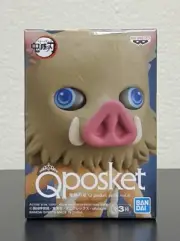 New BanPresto 3” Demon Slayer Q posket Petit vol.6 Inosuke Hashibira Figure