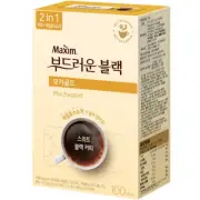 Maxim Mocha Gold Sweet Black Coffee Mix, 2.7g x 100 Sticks, 1EA