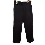 Dockers Recode Mens Chino Pants Blue 100% Cotton Pockets Zip Pleated 36x32 New