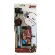 Selfie Stick Marvel Avengers Extends 40" for Android & IOS Smartphones New