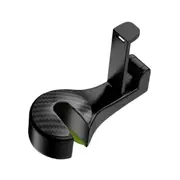Car Headrest Hook with Mobile Phone Holder Universal Organizer Black