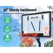Everfit 2.6M Basketball Hoop Stand System Adjustab