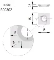 Packet of 10 off -SCREW M5 X 14 FOR HELICAL PLANING HEAD (TX20 Allen Key reqd)