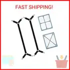 Sheet Keeper Straps Bed Sheet Holder for Corners Bedsheet Stays Suspender Clips