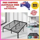 Zinus Van Queen Bed Frame 40cm Metal Bed Base Steel Slat Mattress FREE SHIPPING