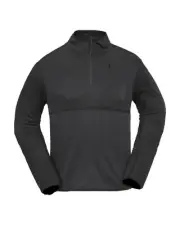 Volcom Gridlock Mock Neck Men's Sweatshirt, Black, Medium