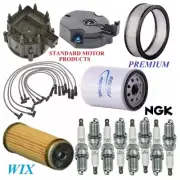 Tune Up Kit Filters Cap Wire Spark Plugs For PONTIAC SAFARI V8 5.0L 1987-1989