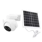 Solar Camera Wireless Ultra Hd Rotatable Human Tracking Full Color Night Vis 2BD