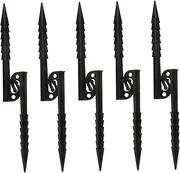 PENIKOKO 10pcs Durable Tent Stakes Lightweight Camping Ground Nails for Canopies Tarp and Gazebo Plastic Pegs for Outdoor Use Multi Use Ground Hooks for Beach and Travel