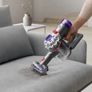 【dyson 戴森】V8 Focus Mattress Origin HH15 強勁無線除塵蟎機 手持吸塵器(銀灰色)