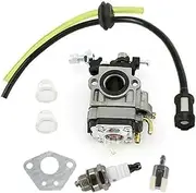 Carburetor Kit 62cc 65cc, for MTM, for Baumr-AG, for Whipper Snipper Hedge Trimmer Garden Tools Accessories Mower Carburetor Parts