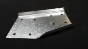 Pressed Purlin Brackets 8inch/200mm shed part Haunch 3mm Gal High Tensile Steel