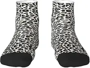 [JBYJBX] Leopard Print Print Adult Socks Womens Mens Workout Thermal Cozy All-Season Gift Holiday Articles Use