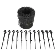 Protection Mat Mesh Gutter Guard For Guttering Eaves For Yard Garden Plant Fence