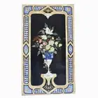 3'x2' Black Marble Table Top Coffee Center Center Inlay Lapis Decor wall panel