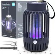 Electric Mosquito Killer Lamp Insect Catcher Fly Bug Zapper Trap LED UV Mozzie