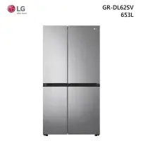 在飛比找甫佳電器優惠-LG GR-DL62SV 門中門 對開冰箱