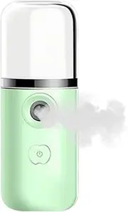 Nano Facial Steamer, USB 30ml Mister, Handy Mini Mister, Rechargeable Mist Sprayer Water Tank Moisturizing & Hydrating For Face, Daily Makeup, Skin Care, Eyelash Extensions