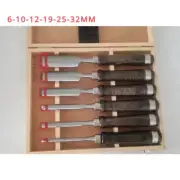6Pc/12Pc Wood Carving Knife Chisels Set Professional Sculptural Cutter Woodcut T