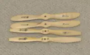 10-4 Wood propeller, (2) Zinger, (2) Top Flite "NEW" see details