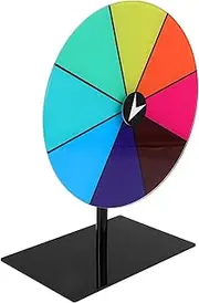 UPKOCH Rotating Prize Wheel for Parties Slot Dry Erase Wheel for Games Trade Shows and Carnivals Fun Entertainment for All Ages for Contests and Events