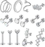 [MODRSA] Ear Cuff Ear Cuffs for Women Non Piercing Ear Cuff Earrings for Women Fake Earrings Cuff Gold Silver Earring Cuff