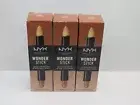 NYX WONDER STICK HIGHLIGHT & CONTOUR STICK UNIVERSAL FULL SIZE BOXED (LOT 3)