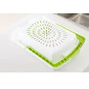 Chopping Block Plastic Multifunctional Storage Draining Basket Cutting Board AU