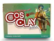 Cosclay Doll- Warm Beige - Soft - Flexible Polymer Clay (1lb)