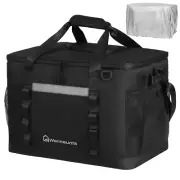Insulated Backpack Cooler for 75 Cans, Leakproof Soft Cooler for Outdoor Use